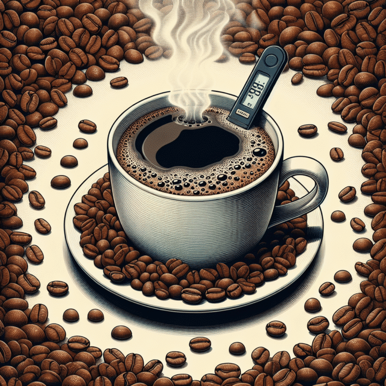 ideal water temperature for brewing coffee