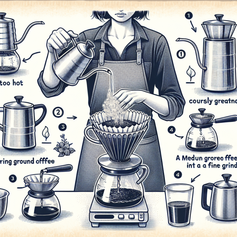 common mistakes to avoid while brewing pour-over coffee