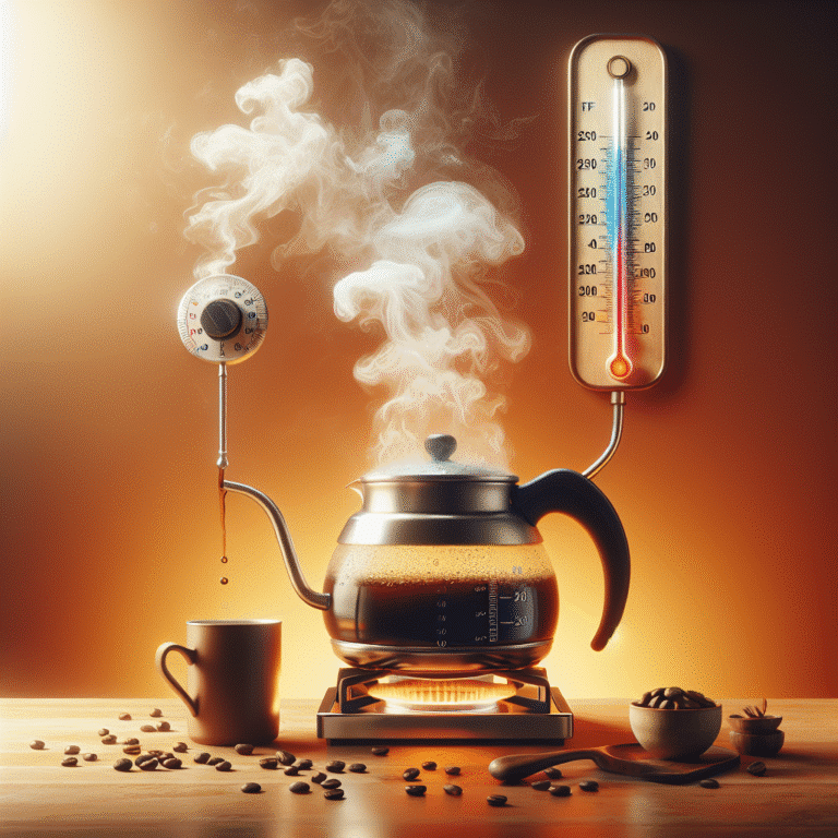 ideal water temperature for brewing coffee