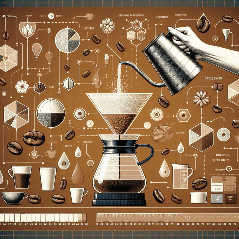 understanding coffee-to-water ratios for pour-over