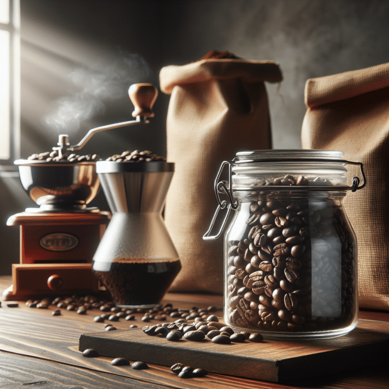 how to store coffee beans for maximum freshness