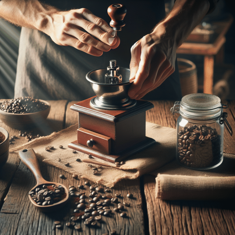 best way to grind coffee beans manually