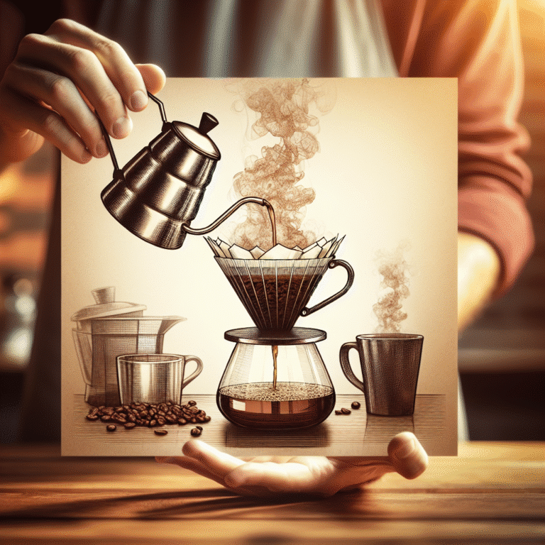 mastering the pour-over technique for a perfect cup