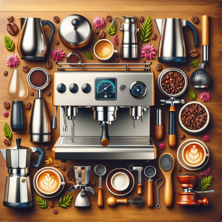 essential tools for making lattes at home