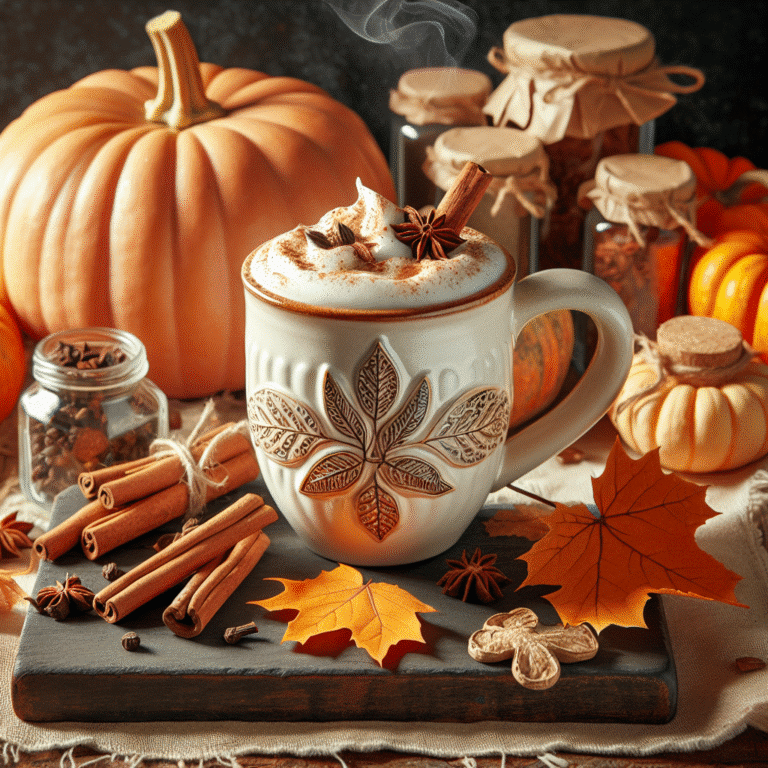 pumpkin spice latte homemade version