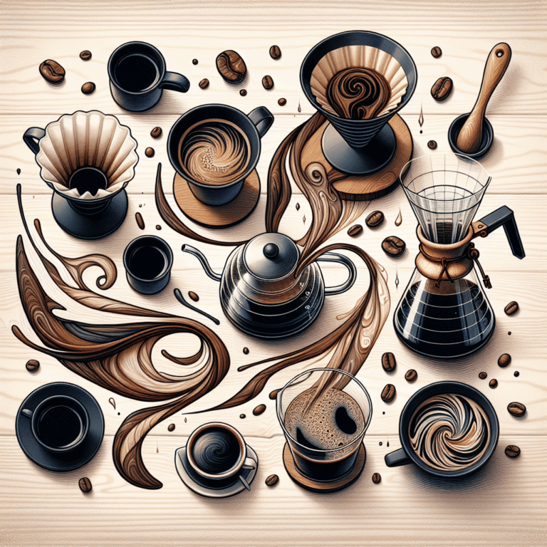 exploring different pour-over methods and styles