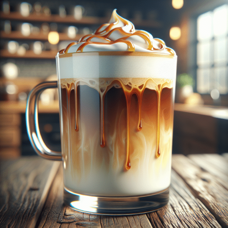 homemade caramel macchiato recipe