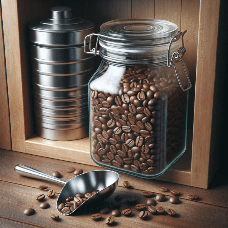 how to store coffee beans for freshness