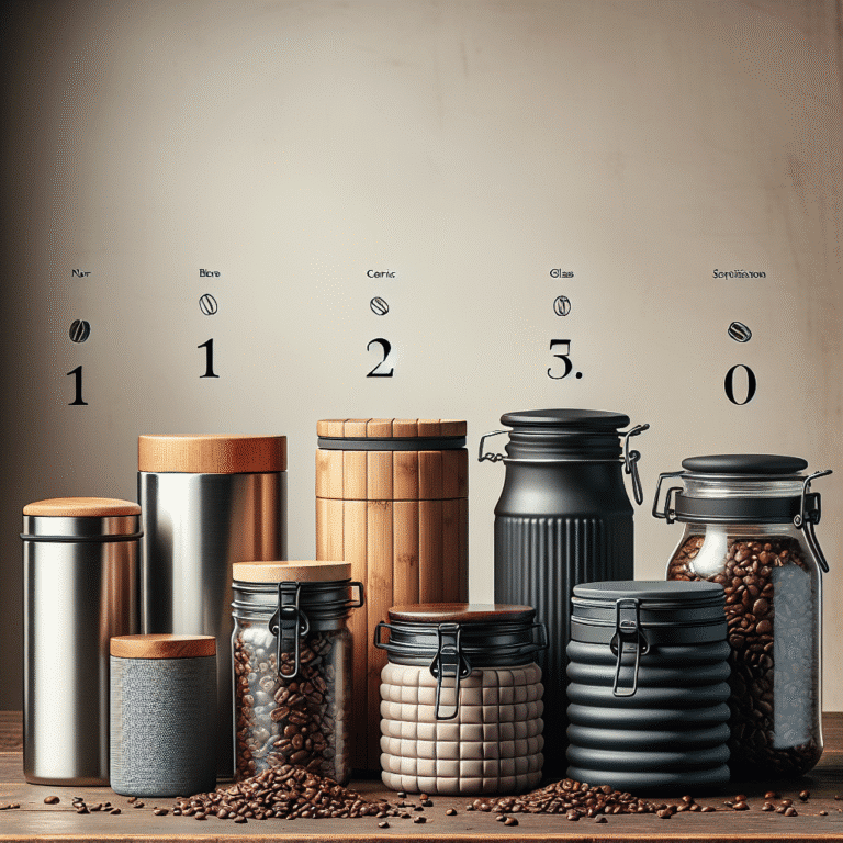 top 5 containers for keeping coffee beans fresh