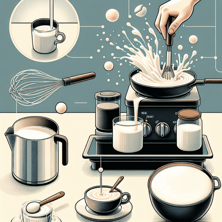 how to froth milk without a machine