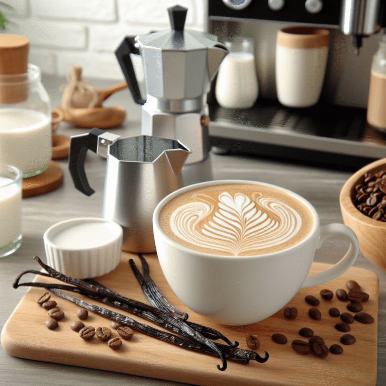 vanilla latte recipe for home brewing