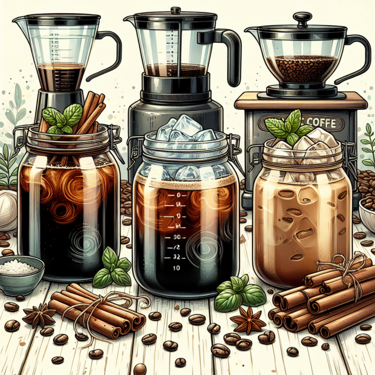 flavored cold brew coffee recipes you can try