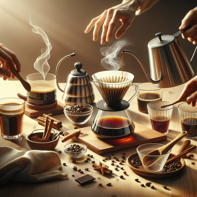 creative flavor additions for pour-over coffee