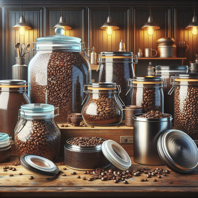 what type of container is best for storing coffee beans
