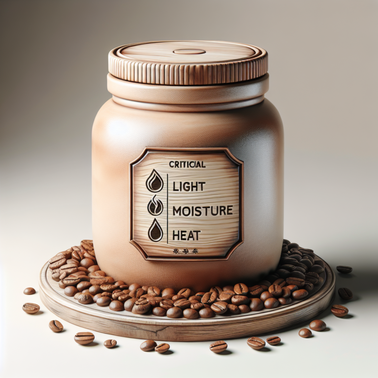ideal conditions for storing coffee beans