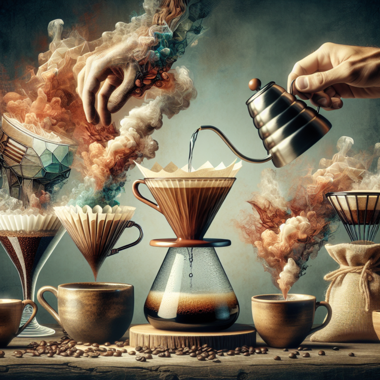 exploring different pour-over coffee techniques