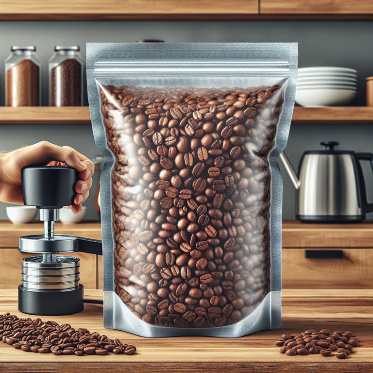 using vacuum-sealed bags for coffee bean storage