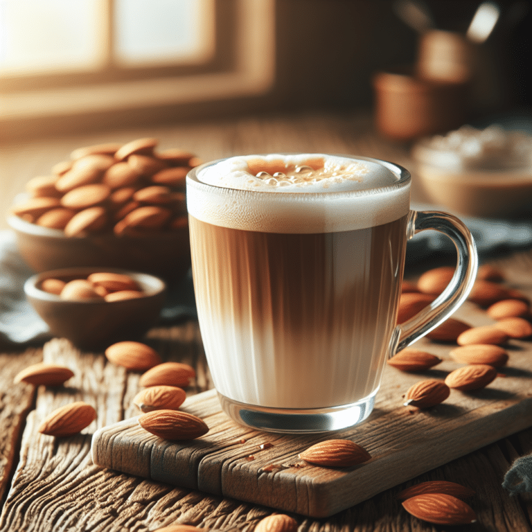 almond milk latte recipe you can make at home