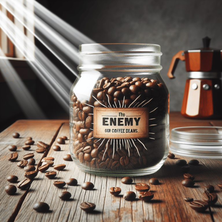 keeping coffee beans fresh: the role of light exposure