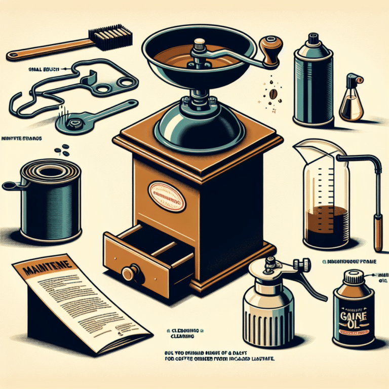 how to maintain your coffee grinder for longevity