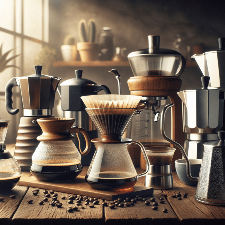 comparing pour-over coffee with other brewing methods