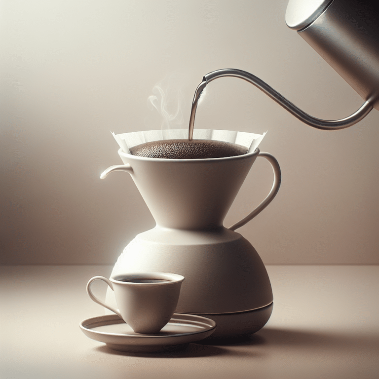 finishing touches for a gourmet pour-over experience