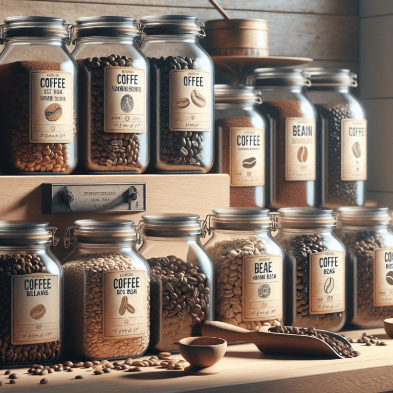 tips for labeling and organizing your coffee bean collection