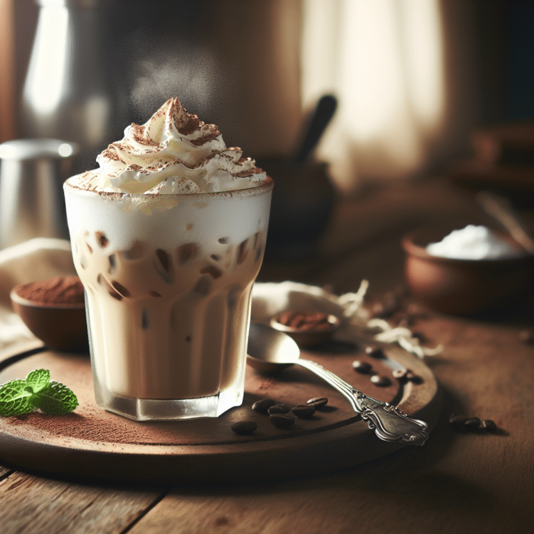 creamy iced cappuccino recipe you will love