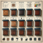 recommended storage conditions based on coffee roast type